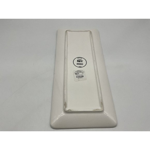 Pier 1 Giraffe Platter What's Up Buttercup Ironstone Bread Appetizers Cheese - Picture 12 of 16